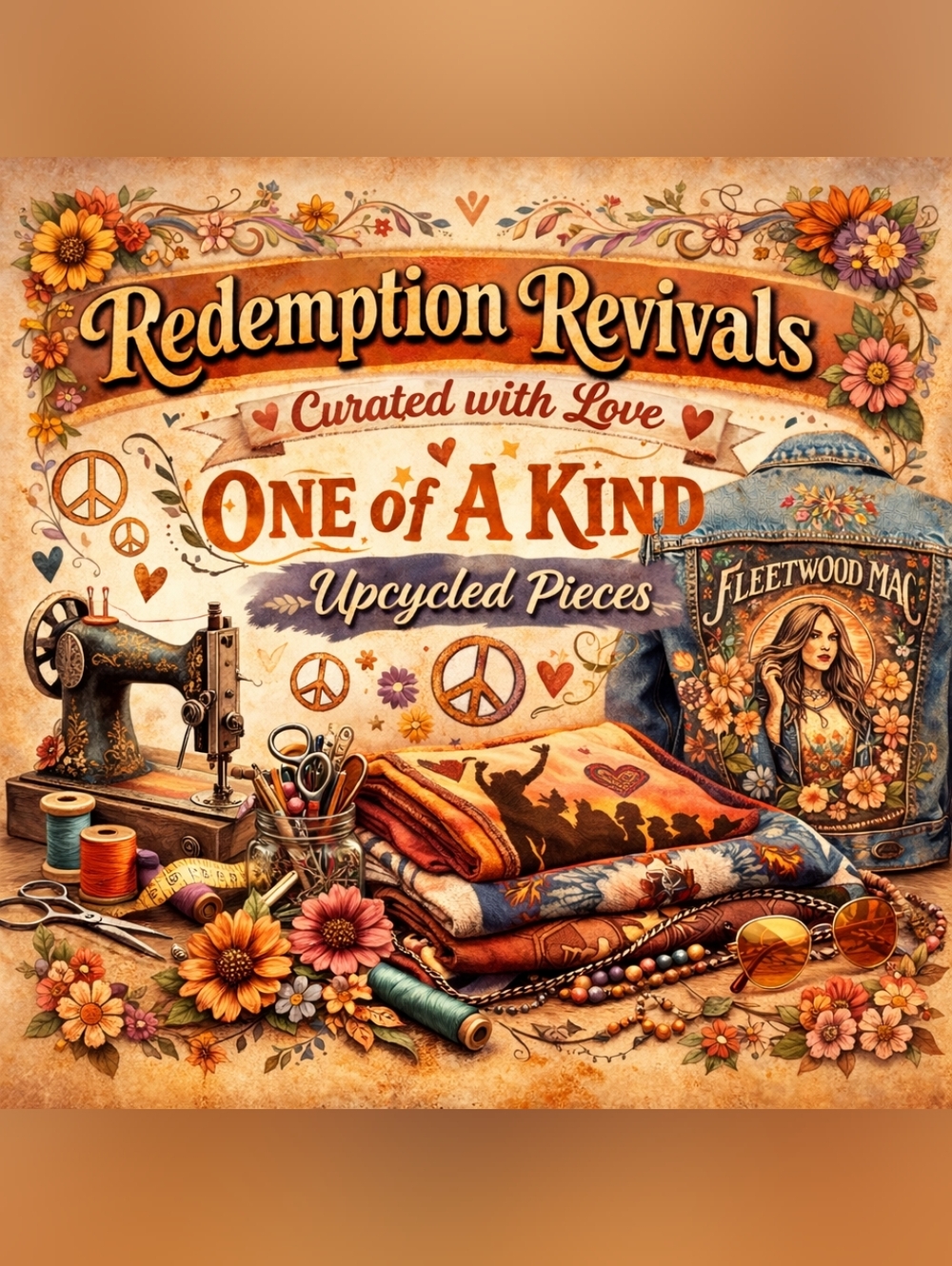 Redemption Revivals Curated & Handcrafted One Of A Kind Upcycled Pieces